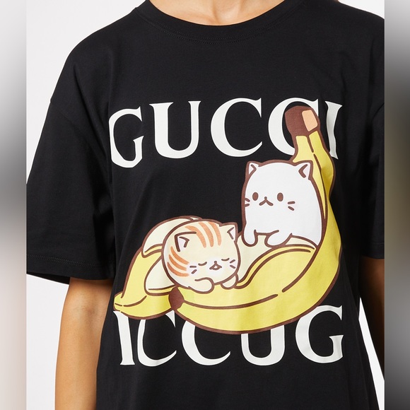 T-shirt Unisexe Bananya Crunchyroll Taille M - Neuf Sans étiquette, Jamais Porté, 100% Coton Blanc, Graphique Anime